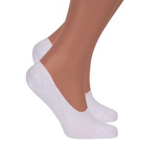 Pánské nízké ponožky 036/010 STEVEN Barva/Velikost: bílá / 44/46