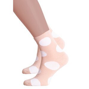 Dámské klasické ponožky Steven 099/834 Barva/Velikost: béžová / 35/37