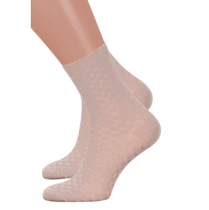 Dámské klasické ponožky 125/025 Steven Barva/Velikost: béžová / 35/37