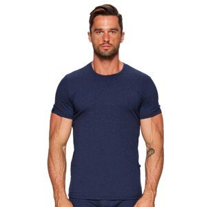 Pánské tričko s krátkým rukávem Fabio Barva/Velikost: modrá tmavá / XL/XXL