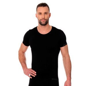 Pánské tričko Seamless SS00990 BRUBECK Barva/Velikost: černá / S/M