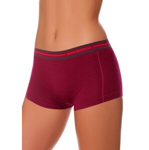 Dámské boxerky Active Wool BX10860 BRUBECK Barva/Velikost: vínová / XS/S