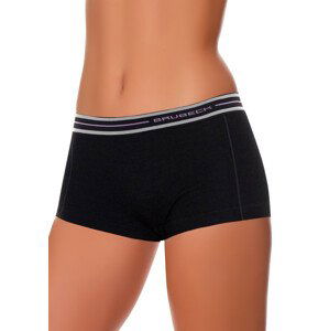 Dámské boxerky Active Wool BX10860W BRUBECK Barva/Velikost: černá / XS/S