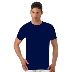 Pánské tričko s krátkým rukávem U1001 Risveglia Barva/Velikost: modrá tmavá / L/XL