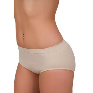 Dámské vyšší bezešvé kalhotky vzor 06-23 Hanna Style Barva/Velikost: tělová / S/M