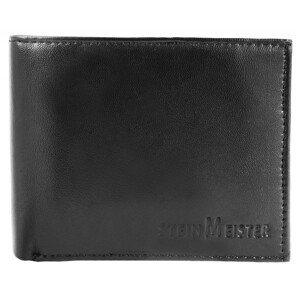 Pánská peněženka Steinmeister z pravé kůže černá