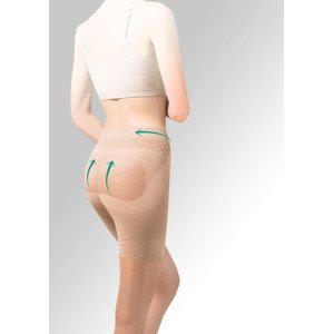 PUSH-UP dámské tvarující punčocháče 40 DEN GABRIELLA Barva/Velikost: neutro (tělová) / XS/S