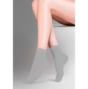 Dámské ponožky Mia 694 Gabriella Barva/Velikost: smoky (šedá) / Univerzální