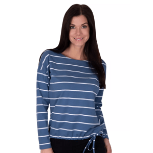 Dámské vzorované tričko Clara Babell Barva/Velikost: jeans / XS/S