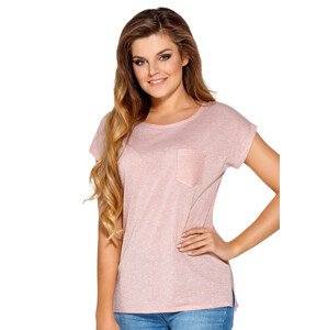 Dámská halenka Manuella s krátkým rukávem Babell Barva/Velikost: růžová (pink) / L/XL