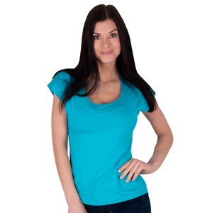Dámské jednobarevné tričko Inea 2023 Babell Barva/Velikost: tyrkys tmavá / L/XL