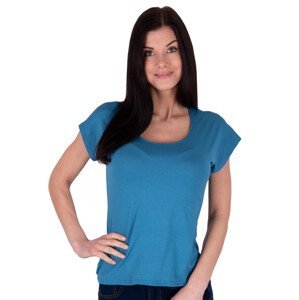 Dámské jednobarevné tričko Inea 2023 Babell Barva/Velikost: mořská světlá / XS/S