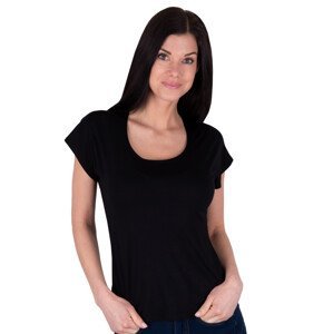 Dámské jednobarevné tričko Inea Babell Barva/Velikost: černá / L/XL