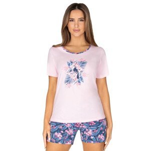 Dámské pyžamo s obrázkem Regina Barva/Velikost: růžová světlá / XL