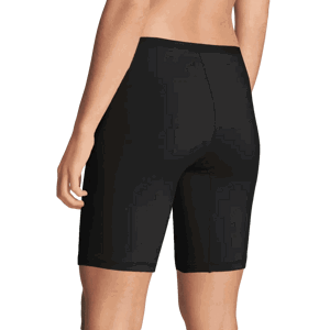 FINE WOMAN Dámské dlouhé bavlněné boxerky bez krajky 701-1K Barva/Velikost: černá / L/XL