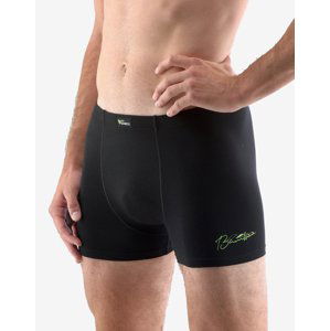 Gina Boxerky s kratší nohavičkou 73124P Barva/Velikost: černá, šedozelená / L/XL