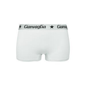 Dámské boxerky Gianvaglia nižší jednobarevné 8037 Barva/Velikost: bílá / L/XL