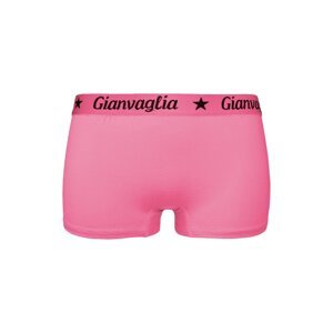 Dámské boxerky Gianvaglia nižší jednobarevné 8037 Barva/Velikost: růžová / L/XL