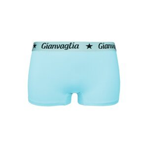 Dámské boxerky Gianvaglia nižší jednobarevné 8037 Barva/Velikost: blankytná / S/M