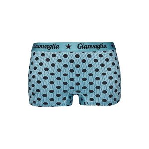 Gianvaglia Dámské boxerky s puntíky Barva/Velikost: blankytná / L/XL