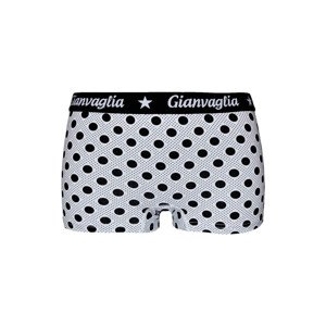 Gianvaglia Dámské boxerky s puntíky Barva/Velikost: bílá / M/L