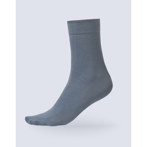 Gina Bambusové ponožky klasická délka 82003P Barva/Velikost: tm. šedá / 38/41