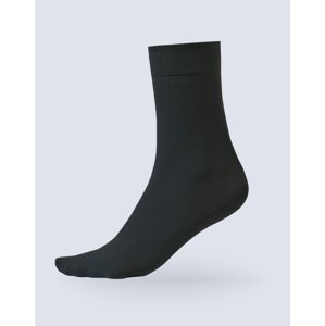 Gina Bambusové ponožky klasická délka 82003P Barva/Velikost: černá / 38/41