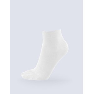 Gina Bambusové ponožky střední délka 82004P Barva/Velikost: bílá / 3538