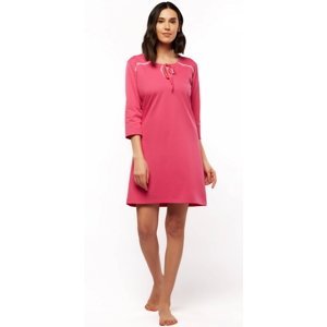 Uniconf Noční košilka 3/4 rukáv Barva/Velikost: růžová / XL