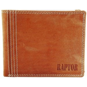 Luxusní pánská peněženka na délku Raptor světle hnědá