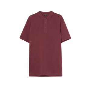 Cropp - Bavlněné polo basic - hnědá