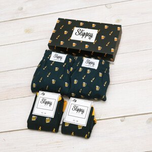 Slippsy BEER COUPLE SET SOCKS