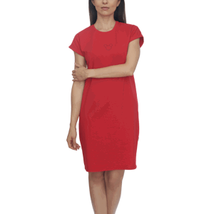 Slippsy Mouse T- Dress Red /S