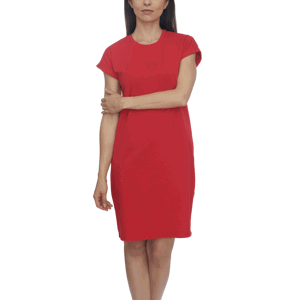 Slippsy Mouse T- Dress Red /M