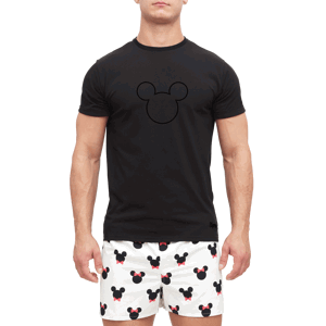Slippsy Pánské tričko Mouse černé/XL