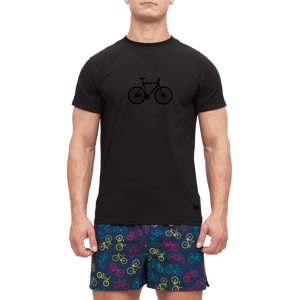 Slippsy Pánské tričko Bike černé/XL