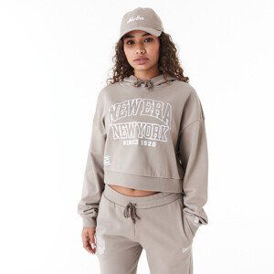 NEW ERA Arch wordmark crop hoody Dámská mikina US S 60435282