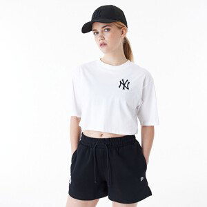 NEW ERA MLB Le crop tee NEYYAN Dámské tričko US XL 60435316