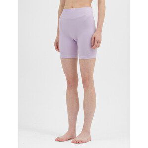 4F SHORTS FNK F498 Dámské legínové kraťasy na jógu US M/L 4FWSS24TFSHF498 LIGHT VIOLET