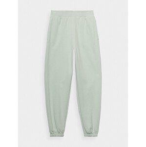 4F TROUSERS CAS F666 Dámské tepláky US L 4FWSS24TTROF666 LIGHT GREEN