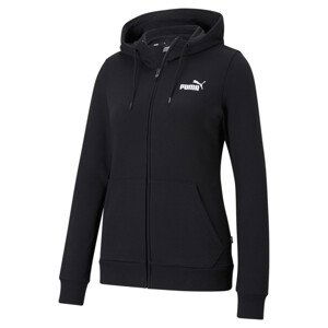 Puma ESS Small Logo Full-Zip Hoodie TR Dámská mikina US L 586813-01