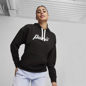 Puma ESS+ Script Hoodie TR Dámská mikina US L 679348-01