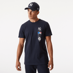 NEW ERA NEW ERA MLB Stack logo tee NEYYAN Pánské tričko US M 12064139