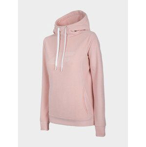 4F NOSH4-PLD003 LIGHT PINK Dámská mikina US XL NOSH4-PLD003 LIGHT PINK