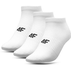 4F H4L21-SOD008 WHITE Ponožky EU 39/42 H4L21-SOD008 WHITE+WHITE+WHITE