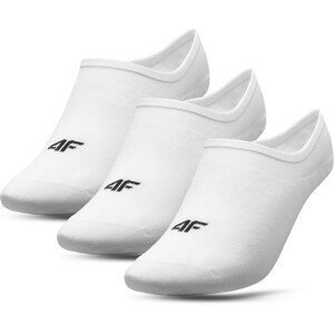 4F H4L21-SOD007 WHITE Ponožky EU 35/38 H4L21-SOD007 WHITE+WHITE+WHITE