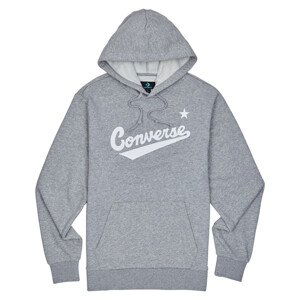 converse FLEECE SCRIPTED LOGO PULLOVER HOODIE Pánská mikina US XXL 10019004-A05