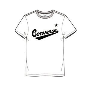 converse SCRIPTED LOGO TEE Pánské tričko US L 10018235-A02
