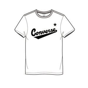 converse SCRIPTED LOGO TEE Pánské tričko US S 10018235-A02