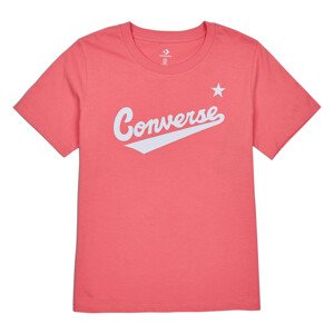 converse SCRIPTED WORDMARK TEE Dámské tričko US S 10021940-A03